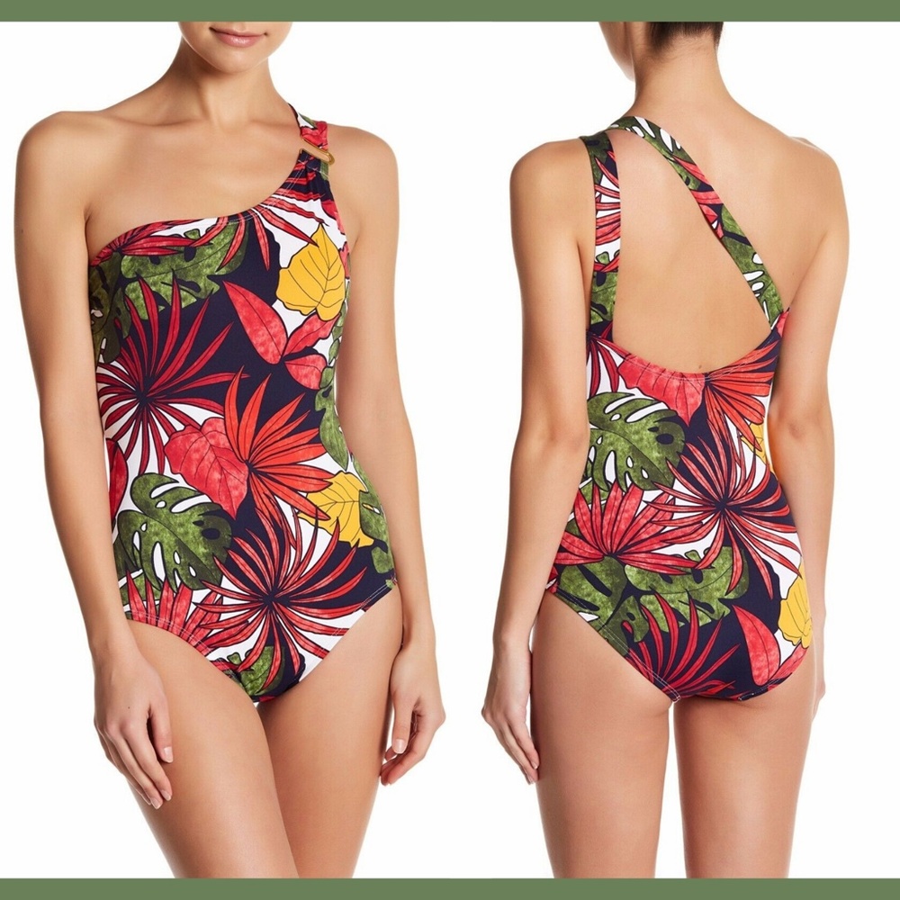 NEW! Tommy Bahama Remy One Shoulder One-Piece Swimsuit [SZ‎ 16 ]